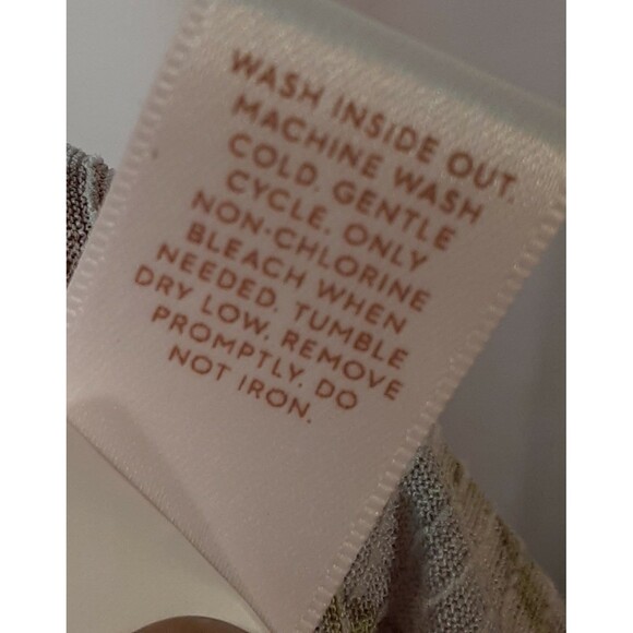 Lauren Conrad Lightweight Spring Cold Shoulder Top Birds & Flowers Size Medium - Picture 9 of 9